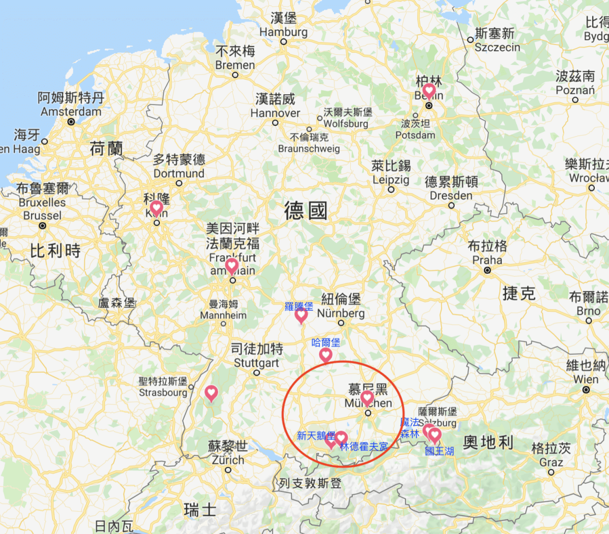 德國新天鵝堡 (迪士尼城堡）,林德霍夫宮 一日遊(慕尼黑出發)